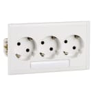 Schneider Electric - CYB MASTERUTTAK 3-VEIS HVIT