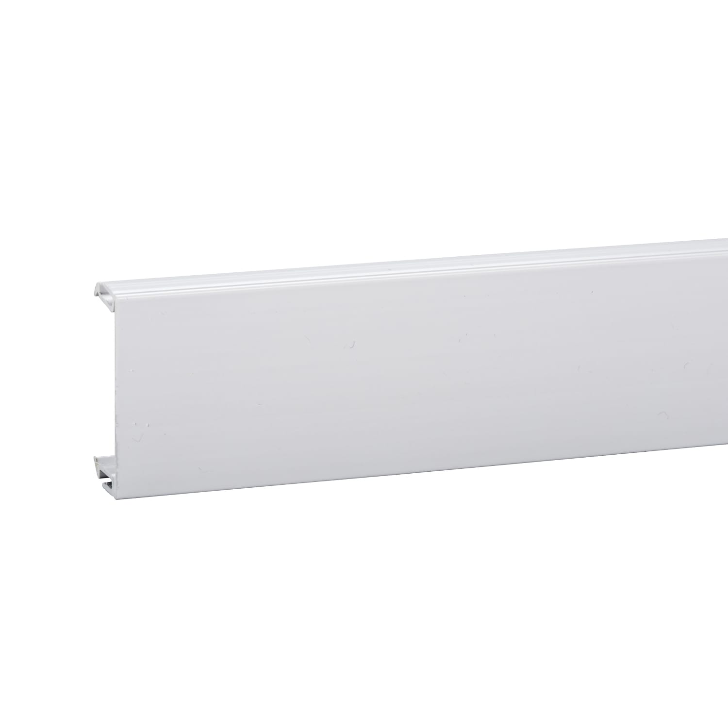 Schneider Electric - OptiLine 45 - Front cover - PVC- hvit - 45mm - for alle Optiline 45 kanaler - 2m