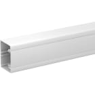 Schneider Electric - OptiLine 45 - 1rom kanalunderdel med front-PVC-hvit-45mm frontåpning-H75mm- kompatibel Ny Unica - 2m