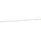 Schneider Electric - Samleskinne 3 pol (L1-L2+9, L3-L1+9, L2-L3+9), lengde 55 moduler
