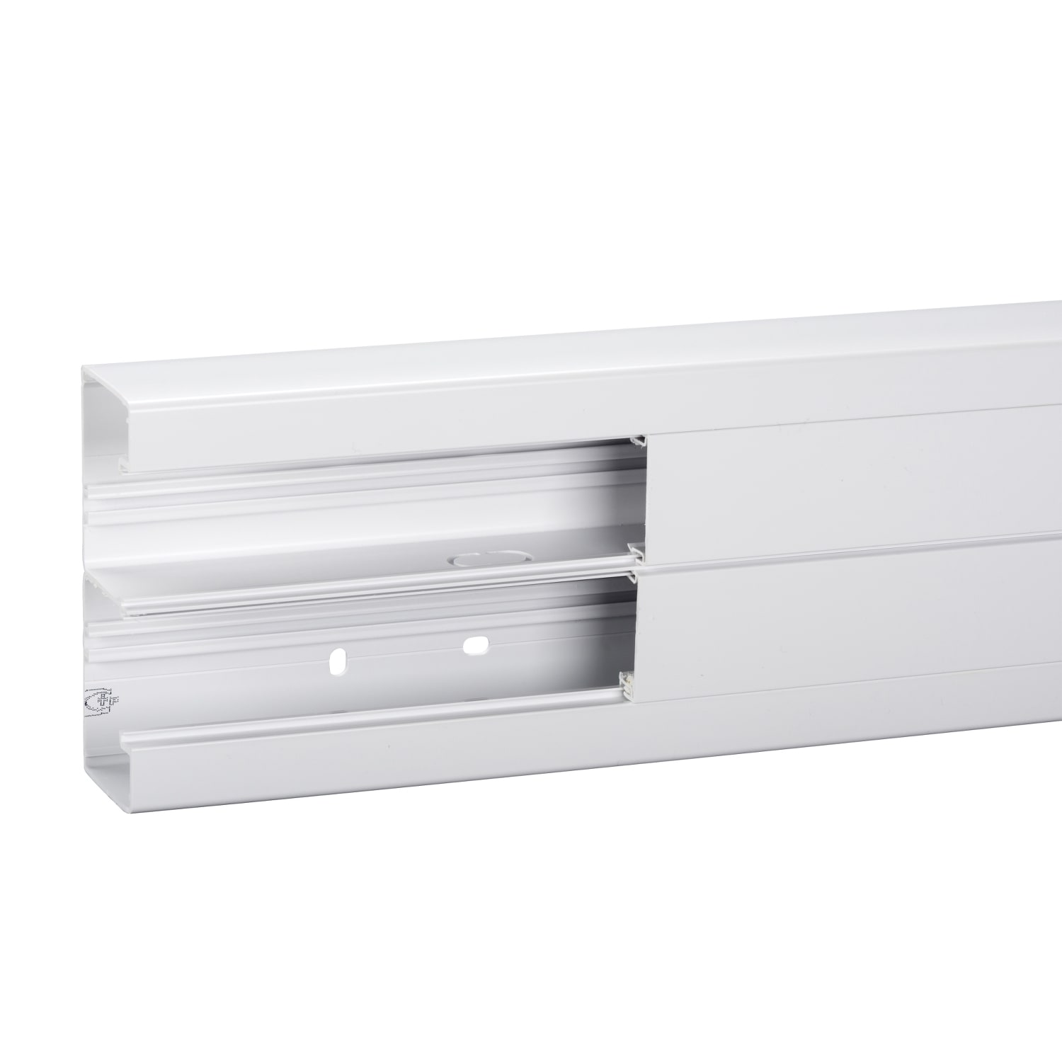 Schneider Electric - OL45 Kanal m/fr.140x55mm Hv 3m OptiLine 45 Installasjonskana