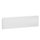 Schneider Electric - OptiLine 45 - Endestykke - PC/ABS - hvit - for 185mm x 55mm kanaler - 2 stk
