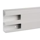 Schneider Electric - OptiLine 45 - 2rom kanalunderdel med front-PVC-hvit-45mm frontåpning-H165mm-kompatibel Ny Unica - 2m