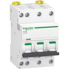 Schneider Electric - Acti 9 iC40N automatsikring 3P B 40A - I2=1,45