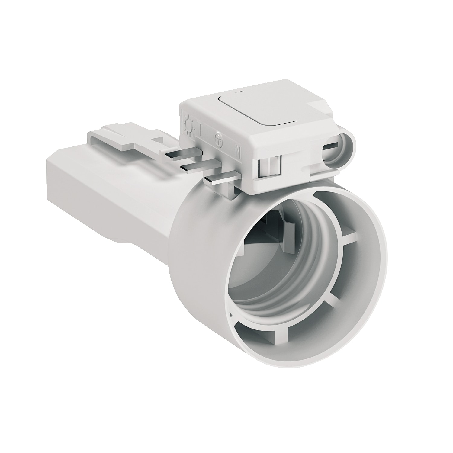 Norwesco - Multifix Lampeplugg E27 2P+E  6A/250 VAC - skruterminaler
