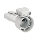 Norwesco - Multifix Lampeplugg E27 2P+E 6A/250 VAC - skruterminaler