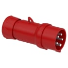 Schneider Electric - PratiKa støpsel - rett - 16 A - 3P + N + E - 380...415 V AC - IP44