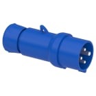 Schneider Electric - PratiKa støpsel - rett - 16 A - 3P + E - 200...250 V AC - IP44