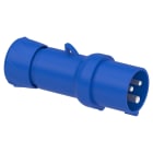 Schneider Electric - PratiKa støpsel - rett - 16 A - 2P + E - 200...250 V AC - IP44