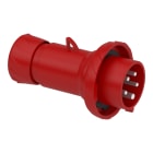 Schneider Electric - PratiKa støpsel - rett - 16 A - 3P + N + E - 380...415 V AC - IP67
