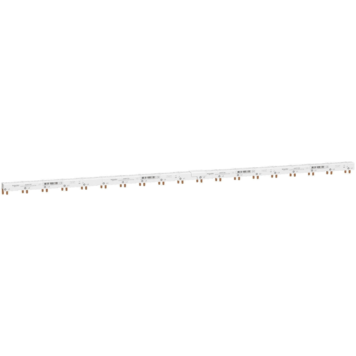 Schneider Electric - Acti 9 samleskinne 3PN 48m iC40+Vigimodul+hjelpekontakt