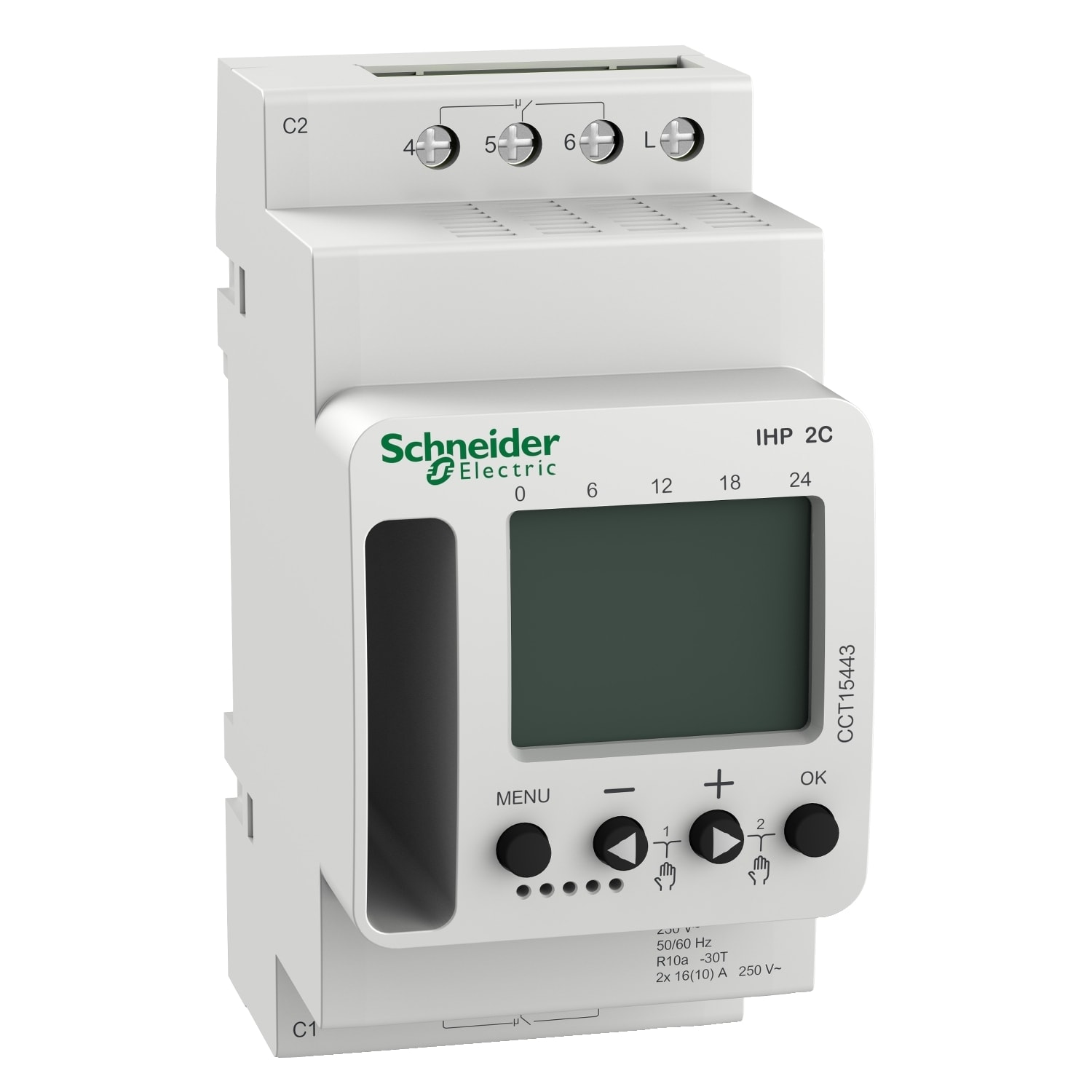 Schneider Electric - Acti 9 IHP 2-kanals programmerbart ukeur