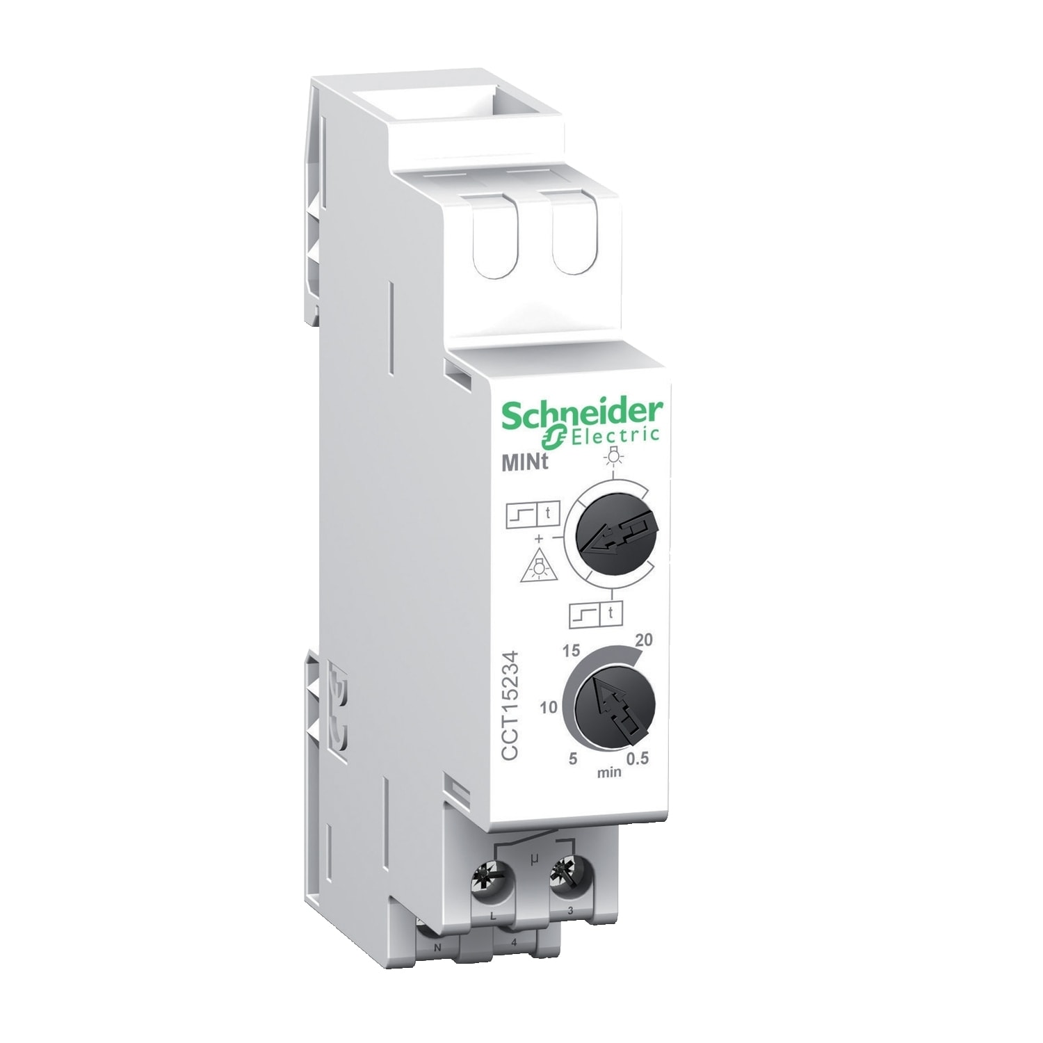 Schneider Electric - MINp tidsrele 0,5-20min 230VAC