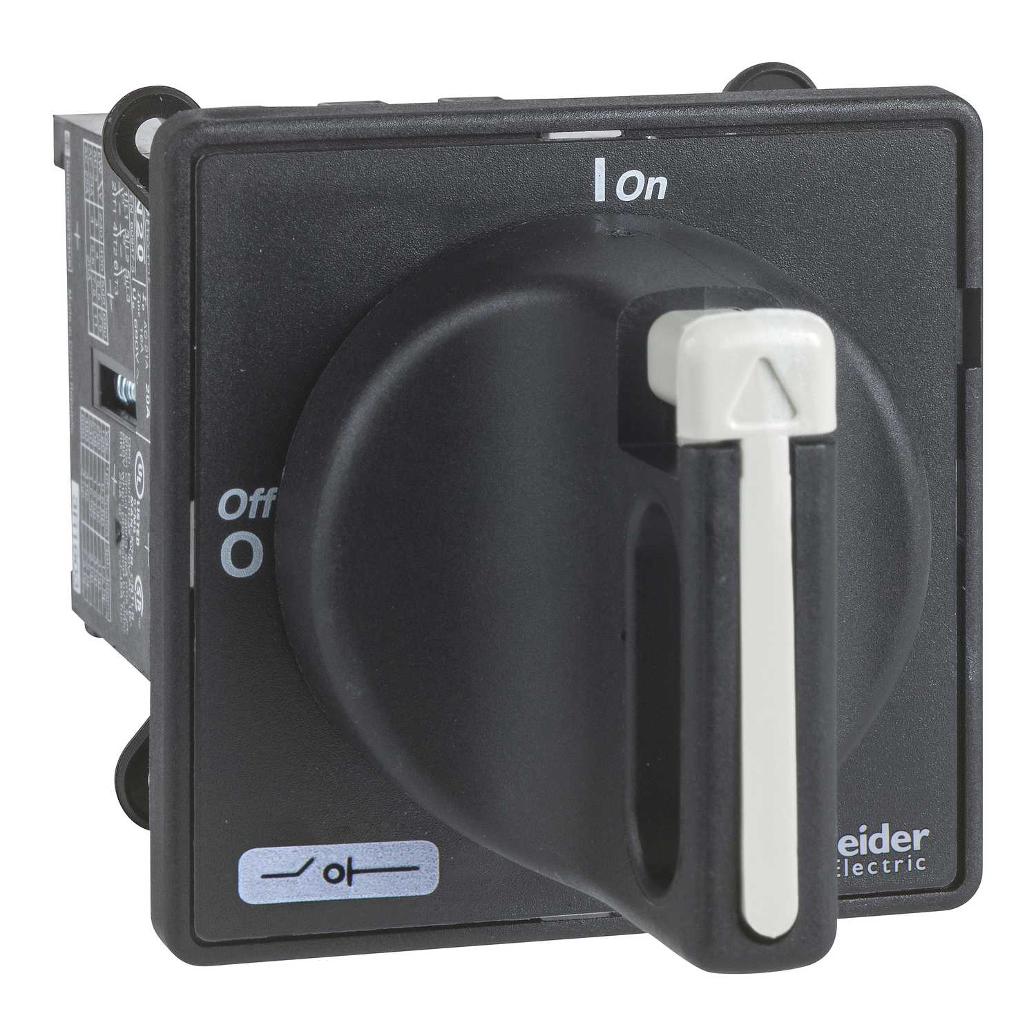 Schneider Electric - Hovedbryter 3P 20A sort