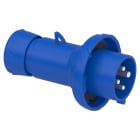 Schneider Electric - PratiKa støpsel - rett - 32 A - 3P + E - 200...250 V AC - IP67