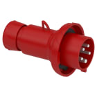 Schneider Electric - PratiKa støpsel - rett - 32 A - 3P + N + E - 380...415 V AC - IP67