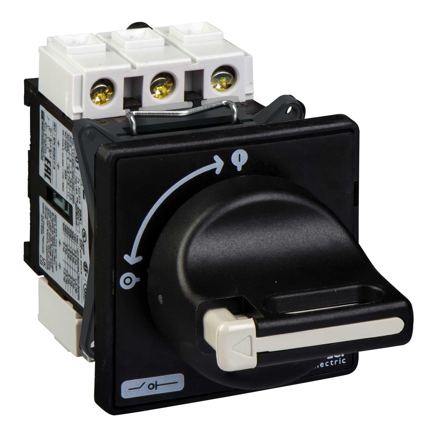 Schneider Electric - Hovedbryter 3P 20A sort