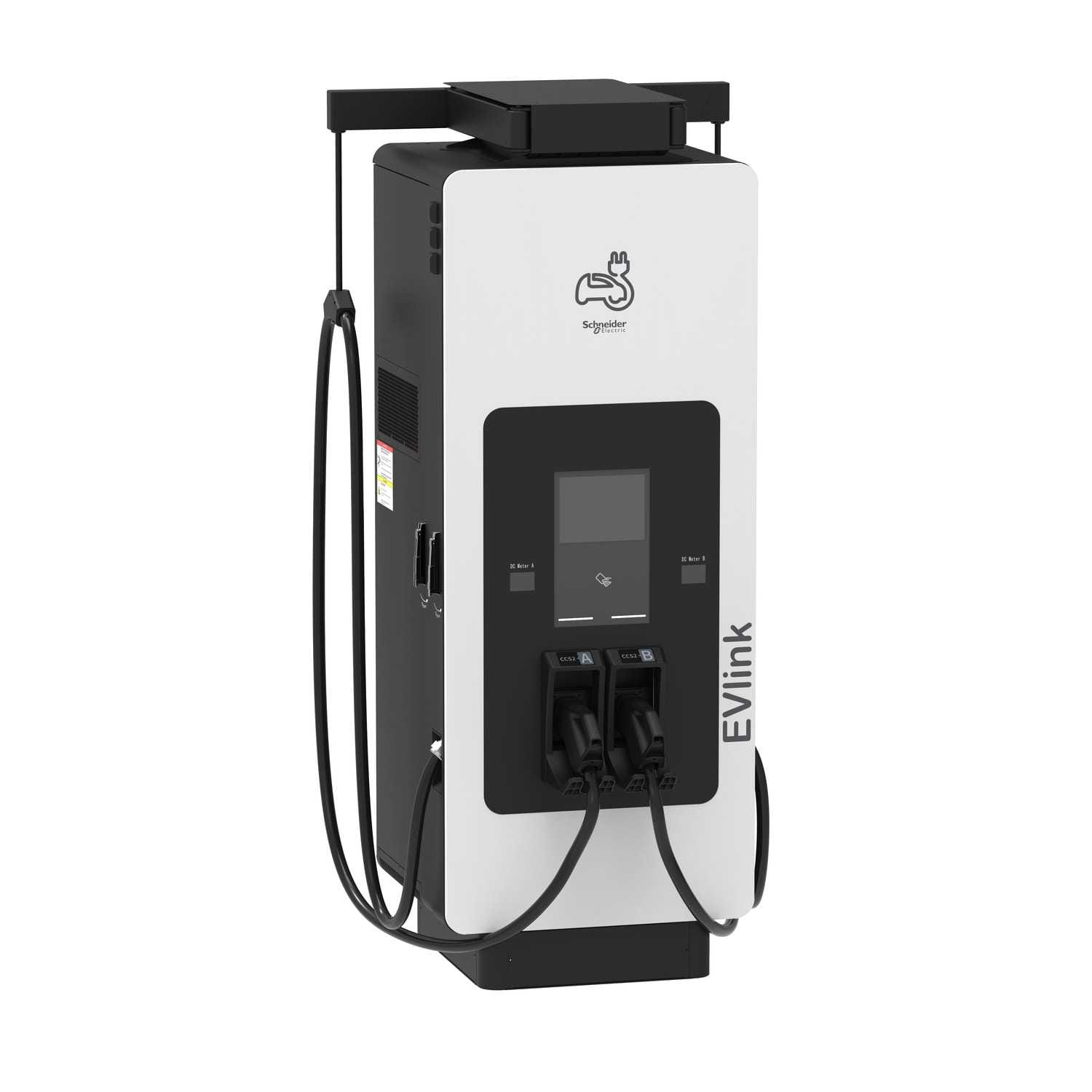 Schneider Electric - Hurtigladestasjon, EVlink Pro DC, 150kW, CCS2 + CCS2-kontakter, gulvstående
