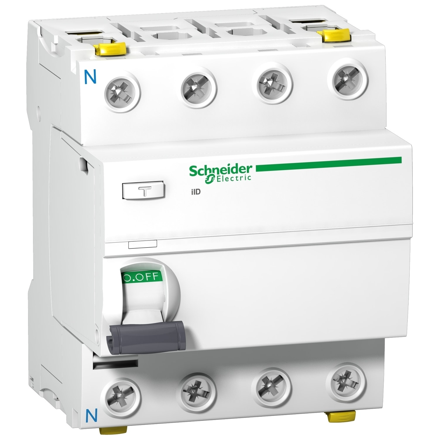 Schneider Electric - iID - jordfeilbryter - 4P - 63A - 100mA - A-type