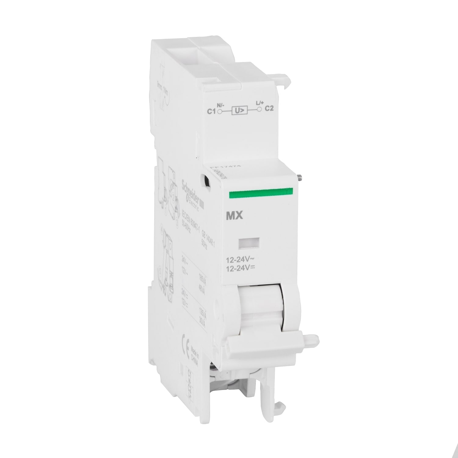 Schneider Electric - Arbeidsstrømutløser MX 12-24V AC/DC