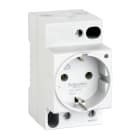 Schneider Electric - PC mod.stikk 2P 16A m/lysdiode