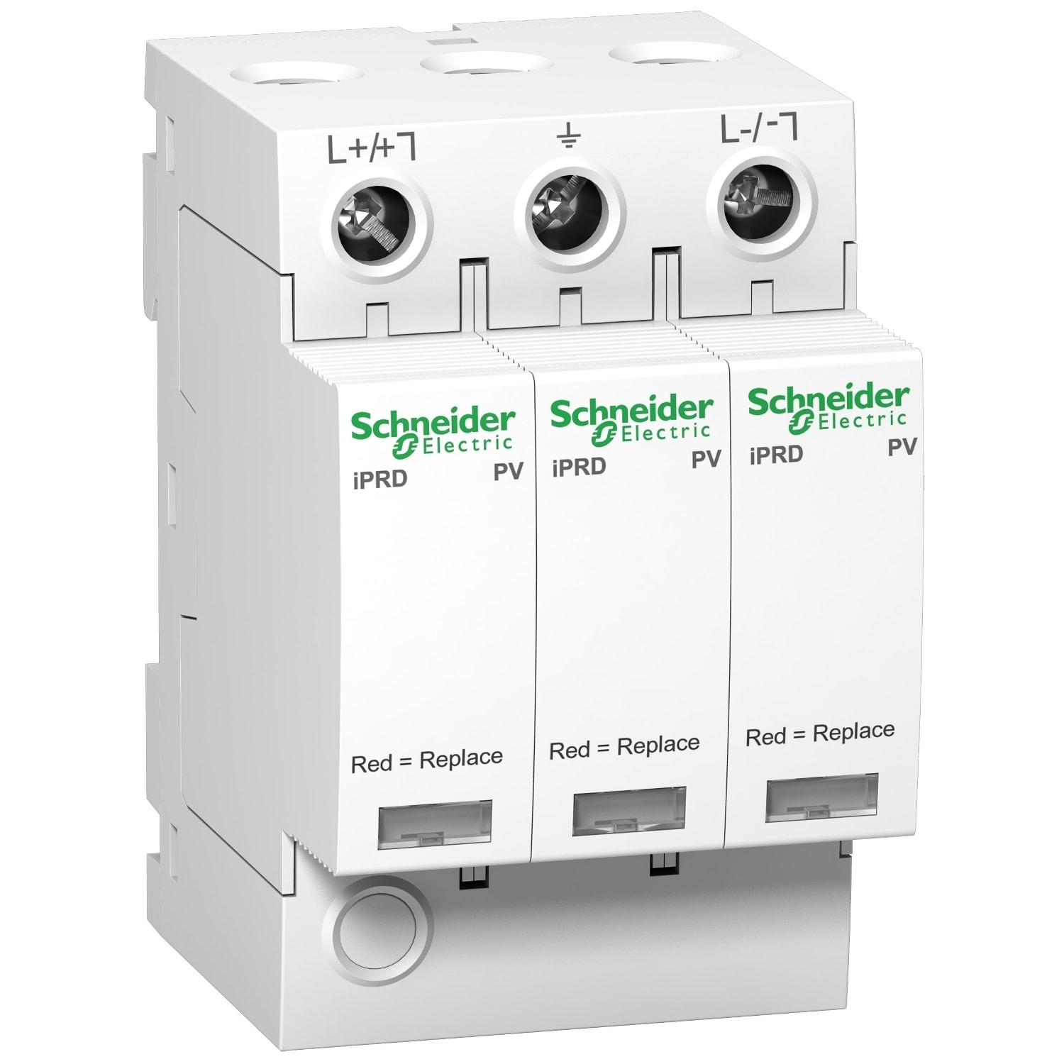 Schneider Electric - iPRD-DC 40r 1000PV modulært overspenningsvern -2P- 1000VDC - med fjernoverføring