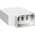 Schneider Electric - Teknisk stikkontakt 2x25A + jord for påveggsmontasje - Stikkontakt for komfyr