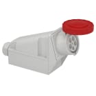 Schneider Electric - PratiKa uttak stor veggblokk - 125 A - 3P + N + E - 380...415 V AC - IP67