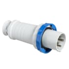 Schneider Electric - PratiKa støpsel - rett - 63 A - 3P + E - 200...250 V AC - IP67