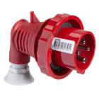 Schneider Electric - PratiKa støpsel - 90° vinklet - 32 A - 3P + E - 380...415 V AC - IP67