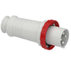 Schneider Electric - PratiKa støpsel - rett - 125 A - 3P + E - 380...415 V AC - IP67