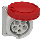 Schneider Electric - PratiKa uttak stor veggblokk - 63 A - 3P + N + E - 380...415 V AC - IP67