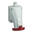 Schneider Electric - PratiKa uttak stor veggblokk - 16 A - 3P + E - 380...415 V AC - IP67