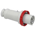 Schneider Electric - PratiKa støpsel - rett - 63 A - 3P + E - 380...415 V AC - IP67