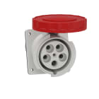 Schneider Electric - PratiKa uttak stor veggblokk - 125 A - 3P + N + E - 380...415 V AC - IP67