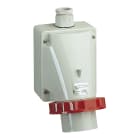 Schneider Electric - PratiKa apparatinntak påvegg - 16 A - 3P + E - 380...415 V AC - IP67