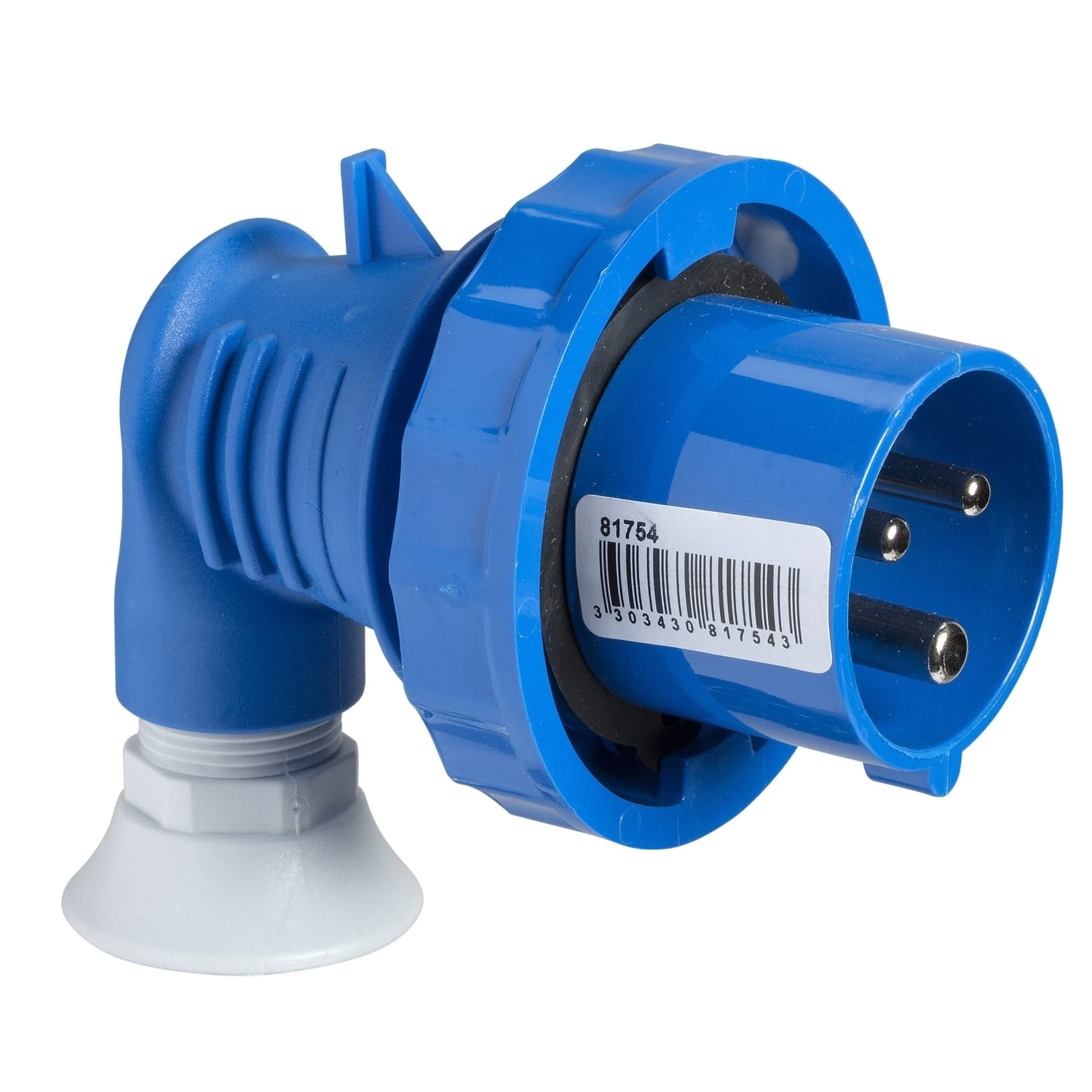 Schneider Electric - PratiKa støpsel - 90° vinklet - 32 A - 2P + E - 200...250 V AC - IP67