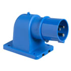 Schneider Electric - PratiKa montasjeplate for plugg - 32 A - 2P + E - 200...250 V AC - IP44