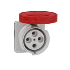Schneider Electric - PratiKa uttak stor veggblokk - 125 A - 3P + E - 380...415 V AC - IP67