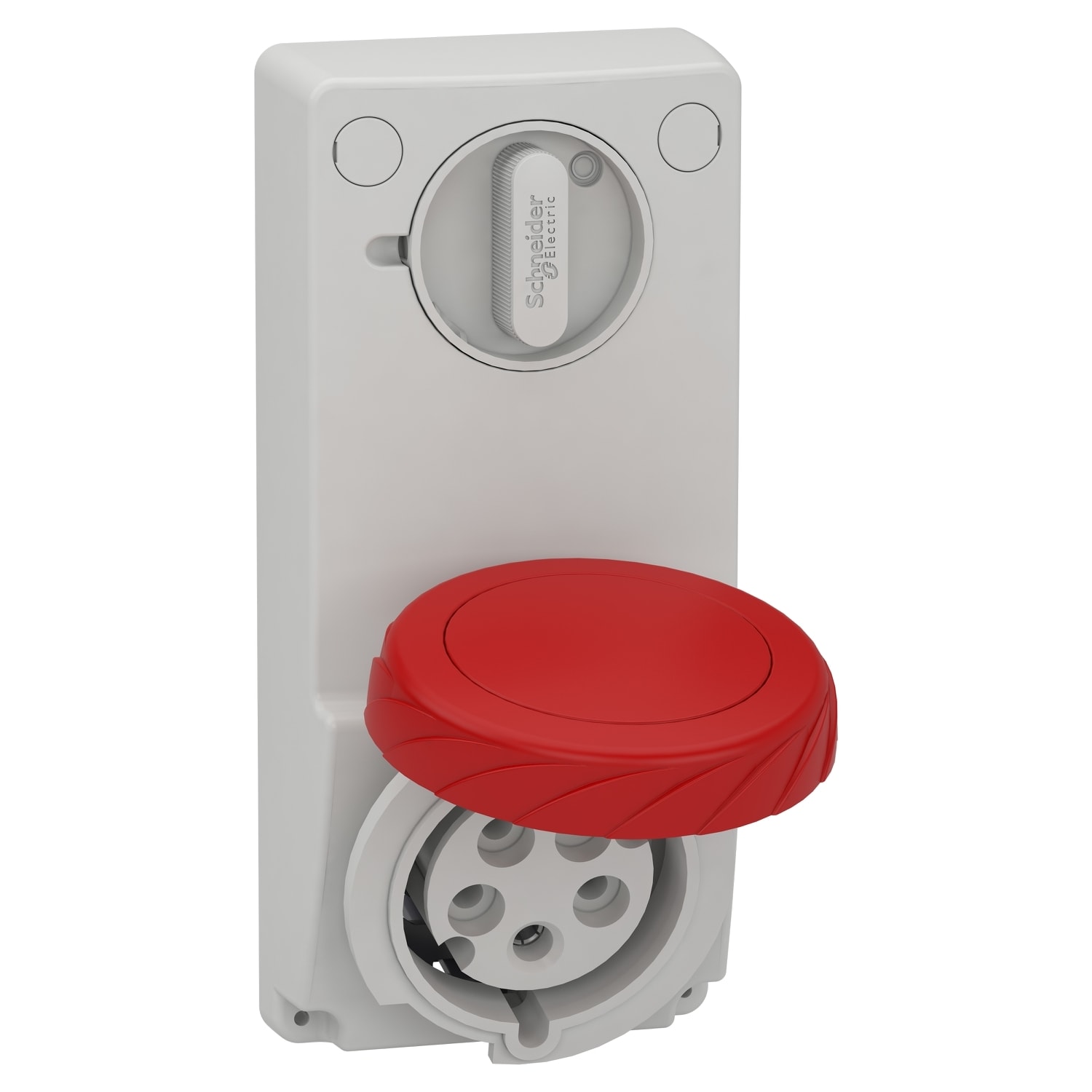 Schneider Electric - Unika stikk - 32 A - 3P + N + E - 380...415 V AC - IP65 - panel