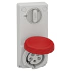 Schneider Electric - Unika stikk - 32 A - 3P + N + E - 380...415 V AC - IP65 - panel