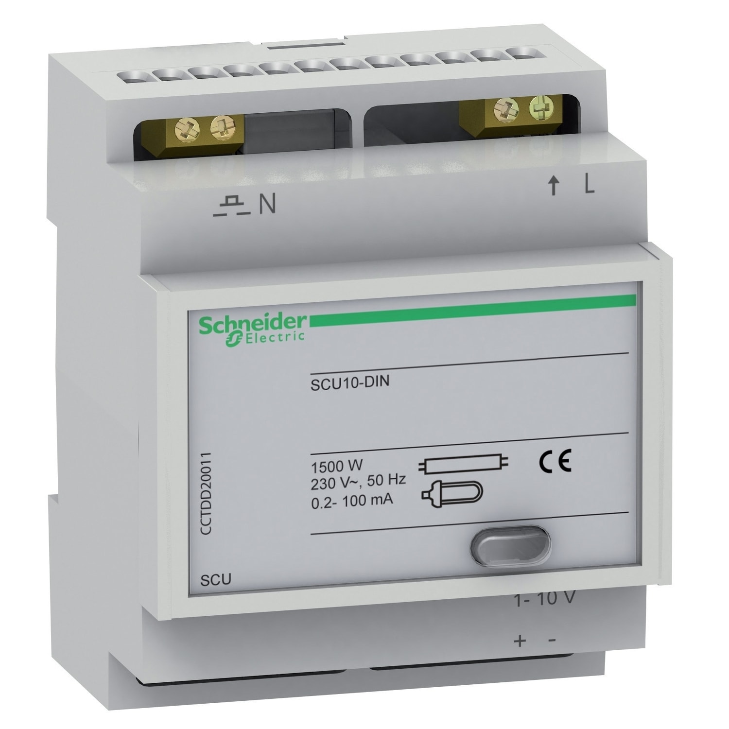 Schneider Electric - Modulær dimmer 1-10V SCU10