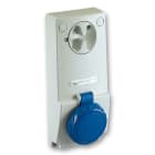 Schneider Electric - Unika stikk - 32 A - 3P + E - 200...250 V AC - IP65 - panel