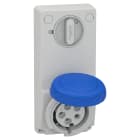 Schneider Electric - Unika stikk - 32 A - 2P + E - 200...250 V AC - IP65 - panel