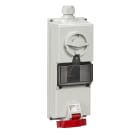 Schneider Electric - Isoblock stikk - 16 A - 3P + N + E - 380...415 V AC - IP65 - vegg