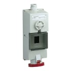 Schneider Electric - Isoblock stikk - 63 A - 3P + N + E - 380...415 V AC - IP65 - vegg