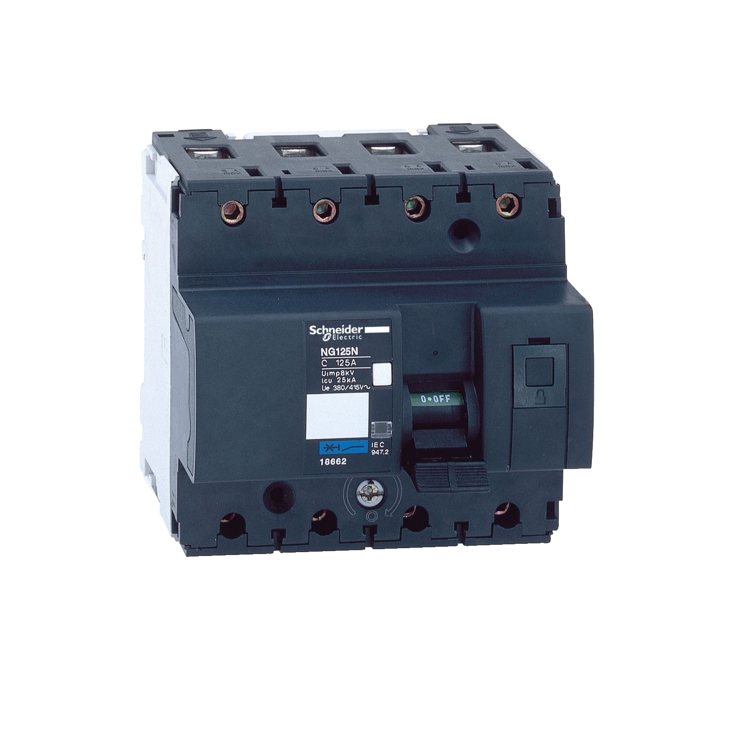 Schneider Electric - NG125N/C 80-4 Modulær Effektbryter
