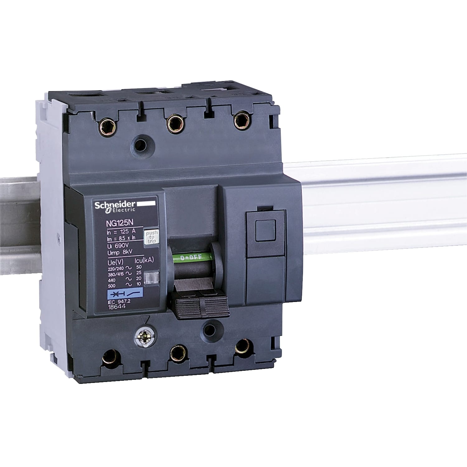 Schneider Electric - 18644 NG125N/C 125-3 Modulær Effektb