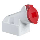 Schneider Electric - PratiKa uttak stor veggblokk - 32 A - 3P + E - 380...415 V AC - IP44
