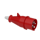 Schneider Electric - PratiKa støpsel - rett - 16 A - 3P + E - 380...415 V AC - IP44